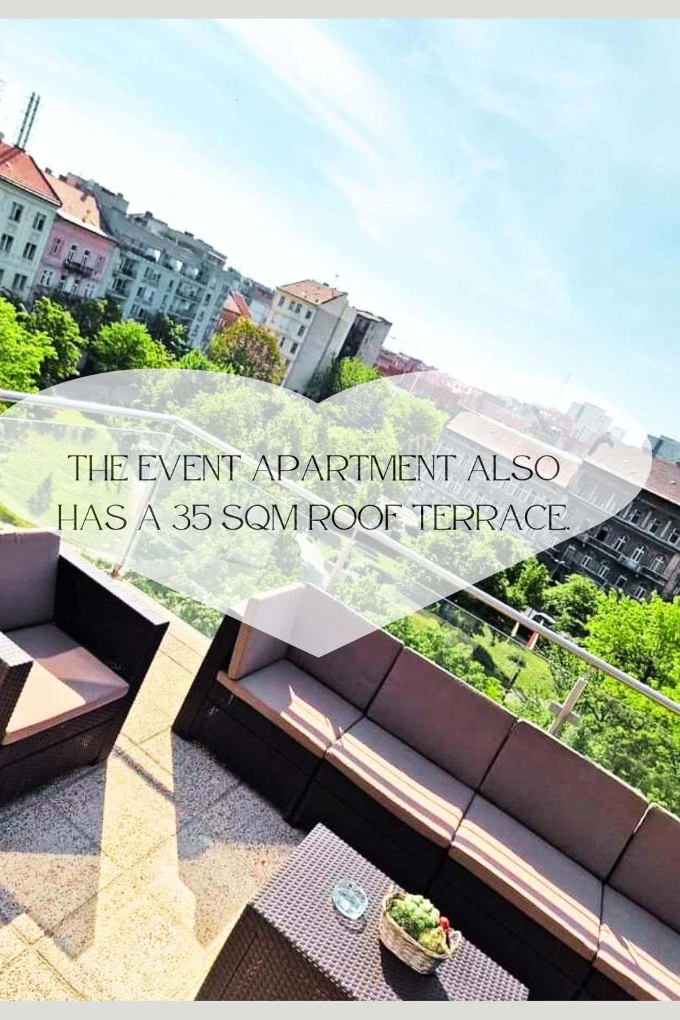 בודפשט Matyas Corner Apartments Green Square Apartment מראה חיצוני תמונה
